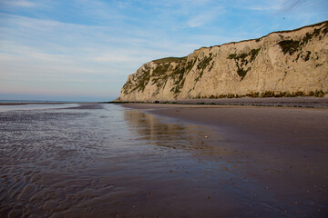 Beach in Cap Blanc Nez, France