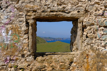 ruins of an house