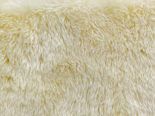 white faux fur for background