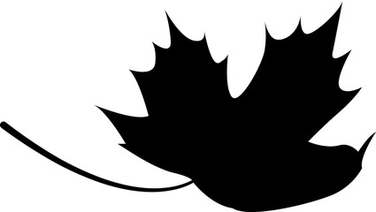 Maple Leaf Silhouette Illustration Leaves