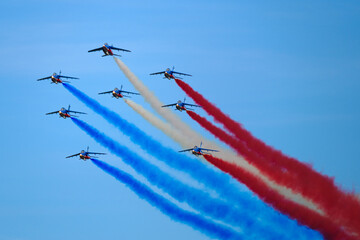 Patrouille de France (PAF) flight demonstration