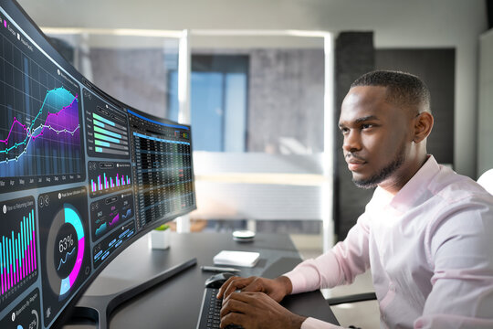 KPI Business Analytics Data Dashboard