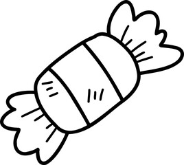 Hand Drawn candy illustration