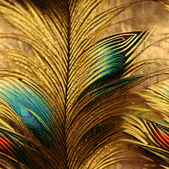 Seamless feather texture, pattern