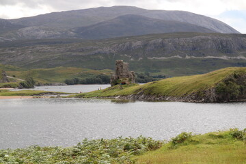 antichi castelli nelle highlands