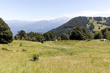 Landscape view from Monte San Primo