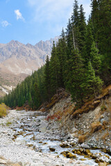 Ala Archa national park, Kyrgyzstan