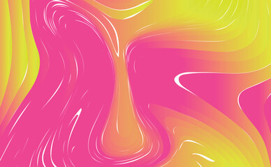 Abstract Colorful template banner with gradient color. Design liquid shape with copy space