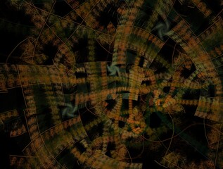 Obraz premium Imaginatory fractal abstract background Image