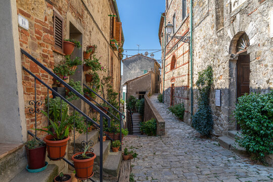 Rue de Chiusdino, Italie