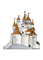 castle on the hill vector