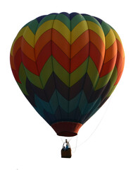 Hot air balloon transparent  