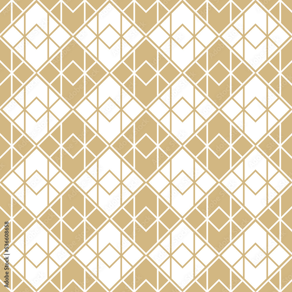 Poster seamless geometric cubes pattern. beautiful seamless pattern on a white background. abstract design 