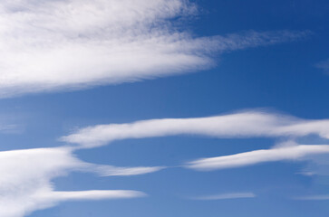 blue sky with white clouds