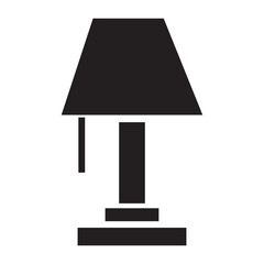 table lamp icon vector design template