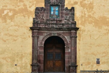 Church Doors of San Bernardino Temple and Convent, Xochimilco, Mexico City