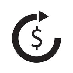 repay icon vector design template