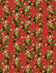 Mixed Christmas background digital image 