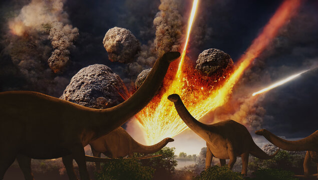 Extinction Of The Dinosaurs By Asteroid Strike