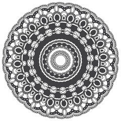 mandala pattern coloring book.ornament round mandala  Perfect for use in any other kind of design. Oriental vector, weave design elements.