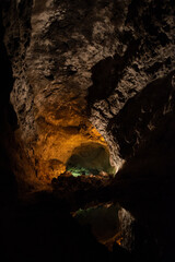 Cuevas de Los Verdes, Lanzarote, Canary Islanda
