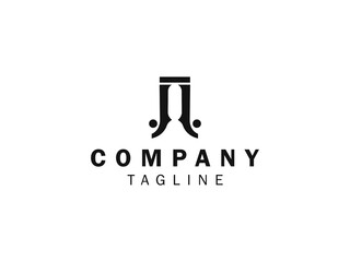 JJ Letter Monogram Logo
