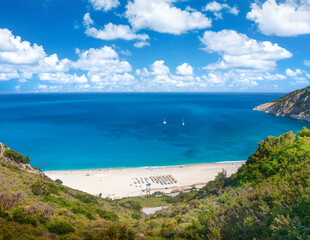 Myrtos beach, Kefalonia, Greece