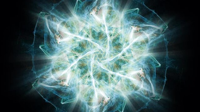Video Background 2637: The Flower of Life (Loop).