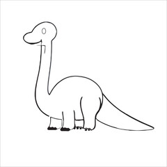Dinosaur Coloring page for kids