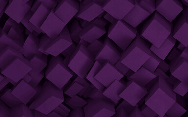 Abstract 3D Cubic Backgrounds