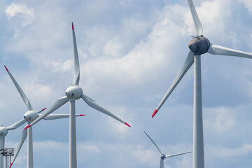 wind turbines in northern Germany