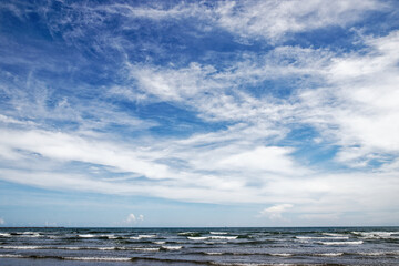 clouds over the city