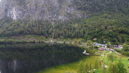 Fototapeta premium Lake Obertraun, Austria 