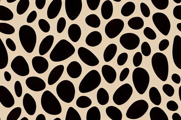 Abstract Leopard Skin Seamless 2d Patterns. White, Brown and Black Irregular Brush Spots on a Gray and Gold Backgrounds. Abstract Wild Animal Skin Print. Simple Irregular Geometric Design.