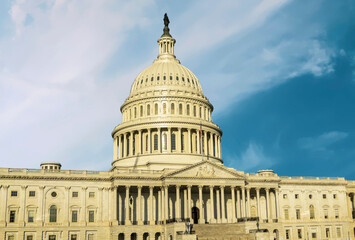 Obraz premium Capitol Building in Washington DC USA