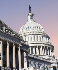 Obraz premium Capitol Building in Washington DC USA 