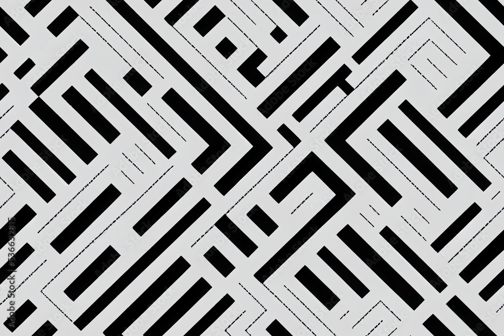 Poster square seamless background pattern from geometric shapes are different sizes and opacity. the patter
