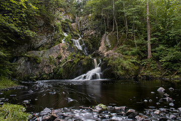 waterfall in the woods
