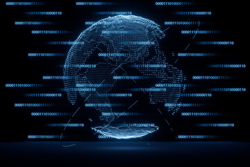 3d rendering global earth concept picture