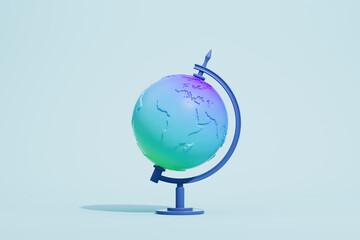 3d rendering global earth concept picture