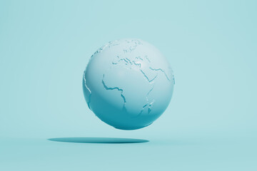3d rendering global earth concept picture © 刘辉 刘