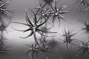 3d rendering virus concept picture