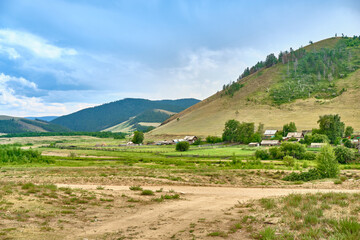 The Saxon Castle Sovinsky is the main natural attraction of the Barguzin Valley of the Trans-Baikal Region of the Republic of Buryatia.