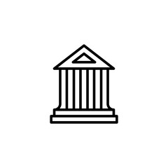 monument icon vector design templates