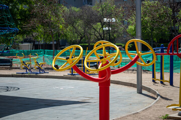 park workout machine