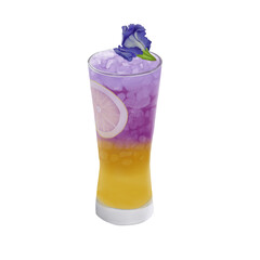 Butterfly Pea Flower Lemonade