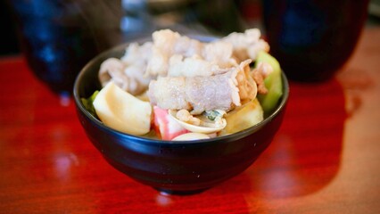 Delicious food specially served looks so delicious it makes people hungry