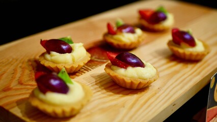 Delicious food specially served looks so delicious it makes people hungry