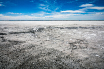 Bonneville Salt Flats In Utah
