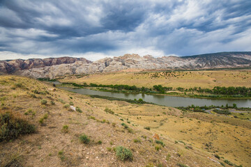 Green river at Dinosaur National Monument